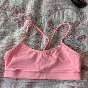 Lululemon Athletica Pink Sports Bra